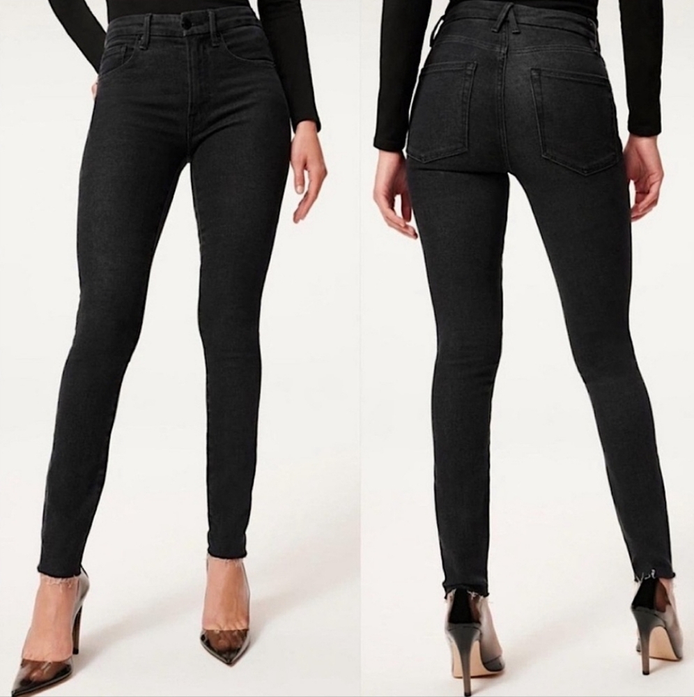 Good American black Skinny Jeans